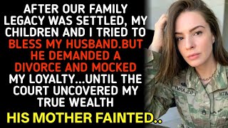 My Husband Filed for Divorce and Laughed-Until the Judge Revealed My $28.7M Inheritance