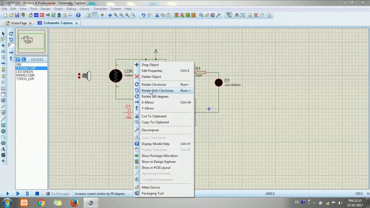 Automatic street light control using ic 555 - YouTube