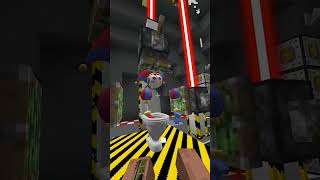 POMNI digital circus + SKIBIDI TOILET in Minecraft #minecraft #shorts #pomni #skibiditoilet #skibidi