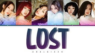 (G)I-DLE) (여자)아이들) - 'LOST' (Color Coded Lyrics Eng/Rom/Han/가사)