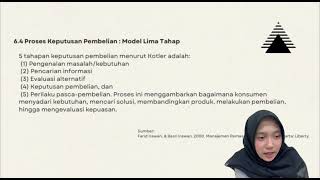 ANALISIS PASAR KONSUMEN