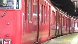 「中期車4連、後期車は残りラスト1編成だがいつまで残るか…」6000系6036F 名鉄名古屋本線 金山駅 入換