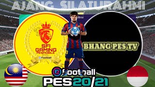 FRIENDLY MATCH Dengan youtuber Indonesia ( JOHOR FC VS BHANG PESTV )