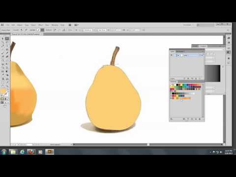 Gradient Mesh Tutorial 3 Illustrator CS6