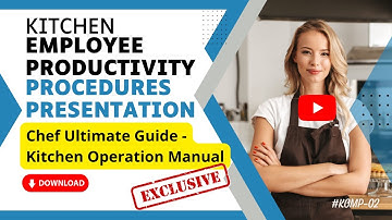 Effective Kitchen Operation Manual for Boosting Employee Productivity