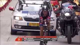 Vuelta 2015 - Stage 17 - ITT Finish Tom Dumoulin