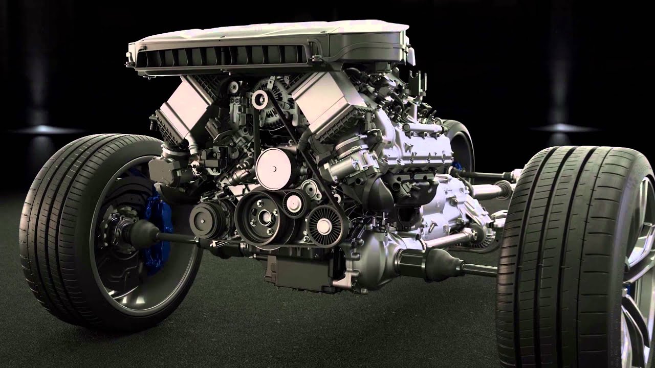 The new 2015 BMW X6 M. Drivetrain Animation. YouTube