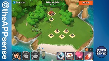 Sidestep (12) Single Player Island - Boom Beach Walkthrough