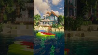 Build a Beach House in Minecraft 🌴