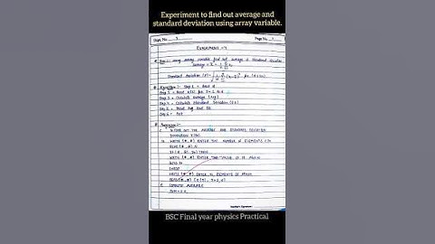 BSC final year physics Experiment 📝📝💯💯 #bsc #physics #gju #noteswallah