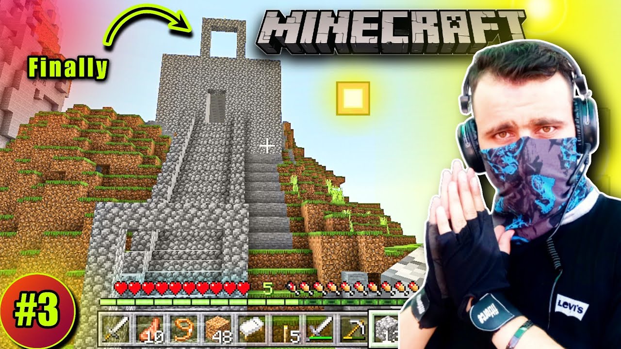 FINALLY I MADE MY CASTLE | MINECRAFT GAMEPLAY #3 - YouTube