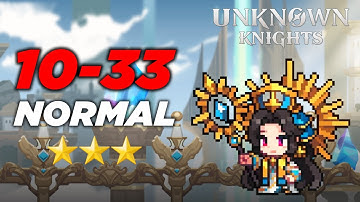 Chapter 10 | 10-33 Normal | Unknown Knights: Pixel RPG | Gameplay🔥🔥🔥