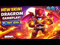 Dragrom New Skin In Brawl Stars || Gameplay &amp; Details 