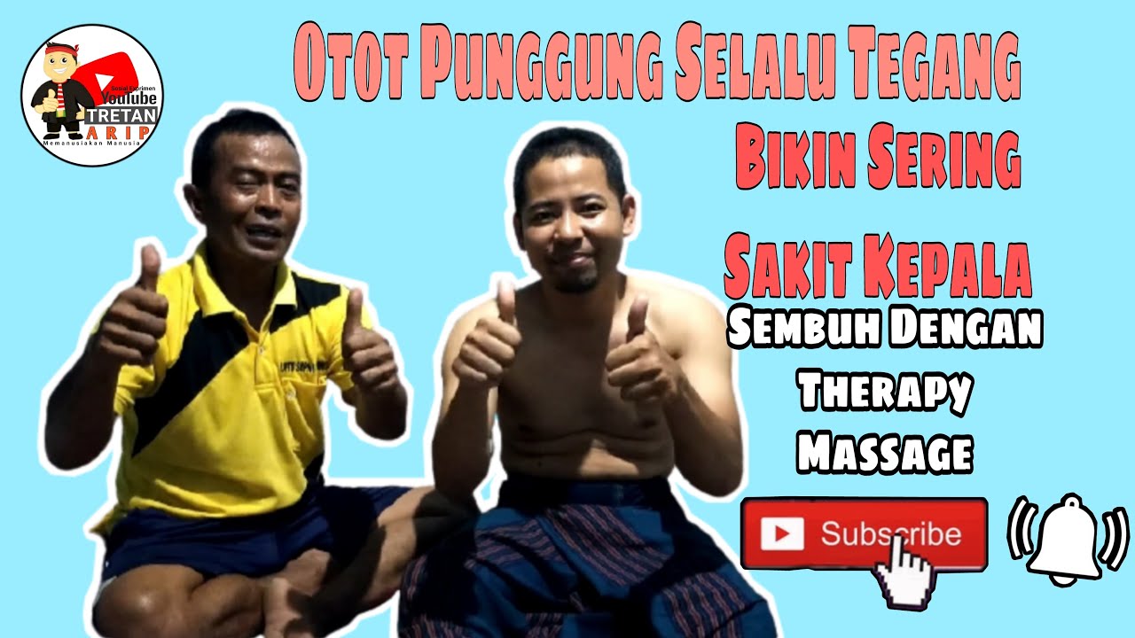CARA MENGATASI OTOT PUNGGUNG KAKU || How to Overcome Stiff Back Muscles