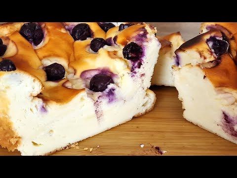 БЕЗ МУКИ и МАНКИ - Творожное Чудо. "Всего по 3-4" Сочная и мягкая Творожная Запеканка Простой рецепт