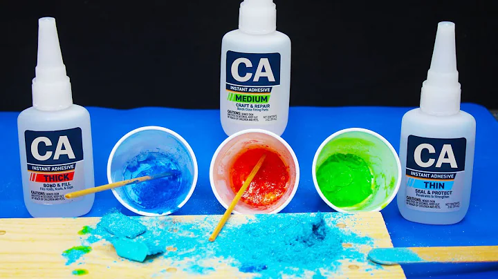 Testing Color in Super Glue: Does it work?