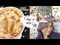 Vlog one day w me  grwm korean food kpop album unboxing sunset lamp