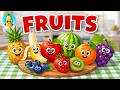 🍎 First 100 Fruits for Toddlers | Learn Fruit Names &amp; First Words | Speech Development