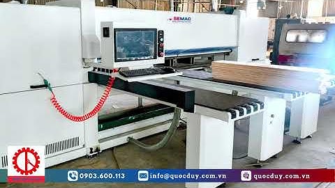 Máy Cắt Ván Công Nghiệp CNC Panel Saw SM 280 | Quốc Duy CNC