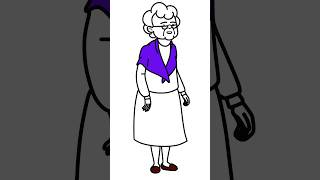 Old women drawing #highheels #oldwomen #drawing