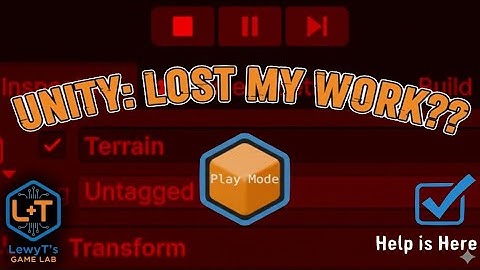 STOP Losing Changes in Unity Play Mode! (The Simple Color Fix Beginners Need)