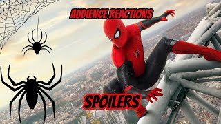 SPIDER MAN FAR FROM HOME AUDIENCE REACTION(spoilers)