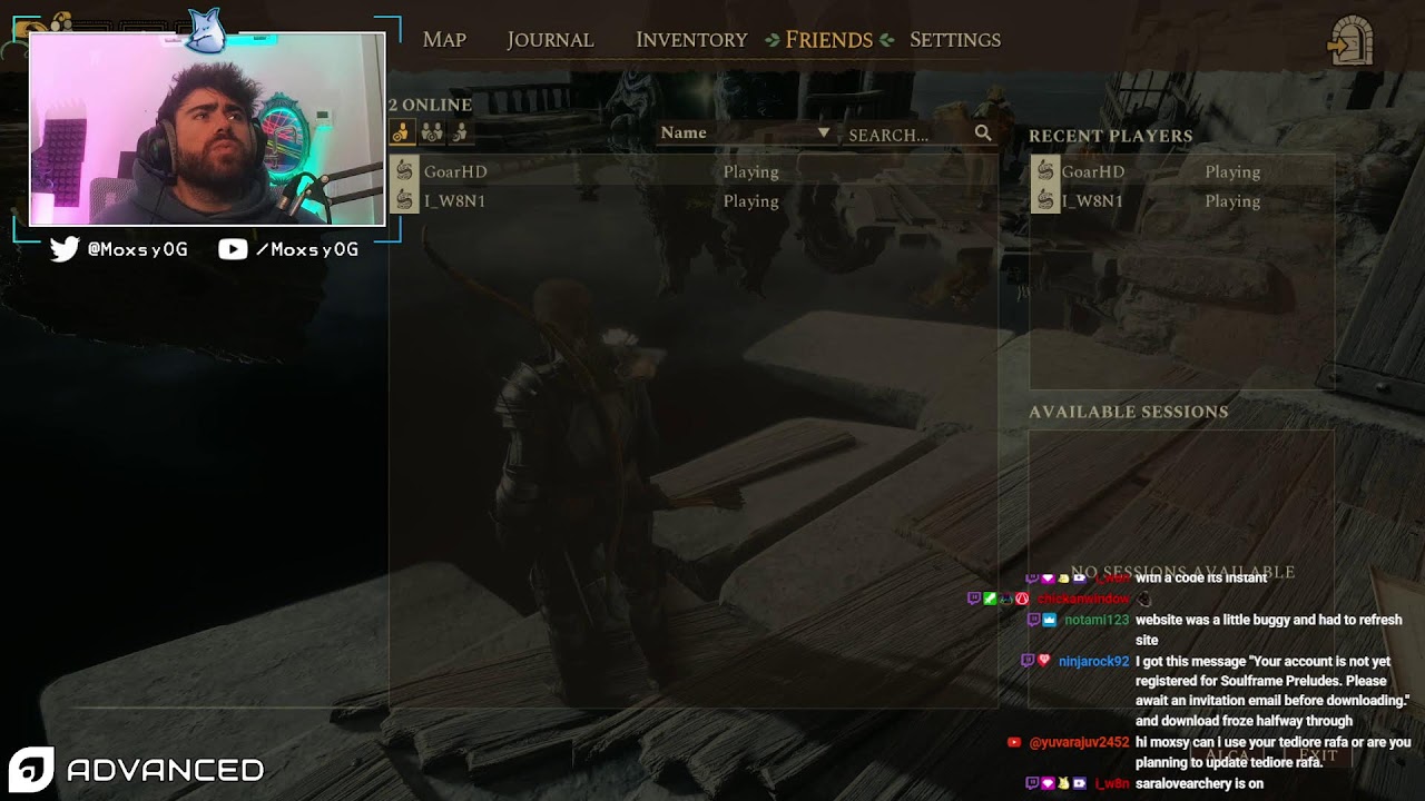 The Next Big MMO?! Checking out Soulframe // Livestream