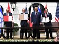 President Trump participates in Abraham Accords agreement between UAE, Bahrain and Israel | FULL