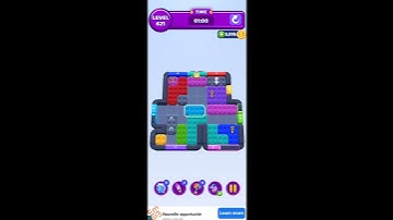 Color Block Jam - Level 621 solution                    #games #gaming #puzzle #gameplay