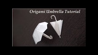 How to Make a Paper Umbrella   Origami