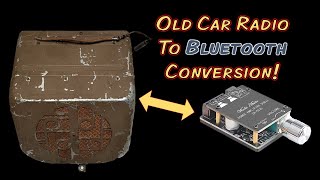 How to Convert an Old Car Radio to Bluetooth for under $50! I'll show you how to do it!
