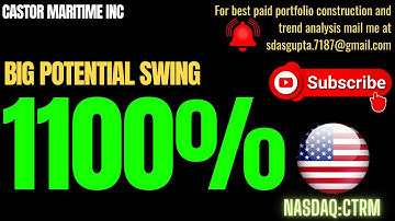 CASTOR MARITIME BIG POTENTIAL SWING | CTRM STOCK NEWS