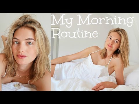 Model Summer Morning Routine | Skincare, Food, & My Diet | Sanne Vloet