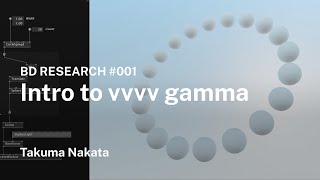 BD RESEARCH | Intro to vvvv gamma 1/2