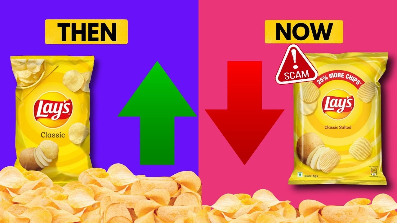 You Are Getting RIPPED OFF by Shrinkflation Every Day