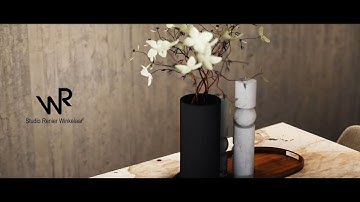 Cinematic ue4 high end kitchen design