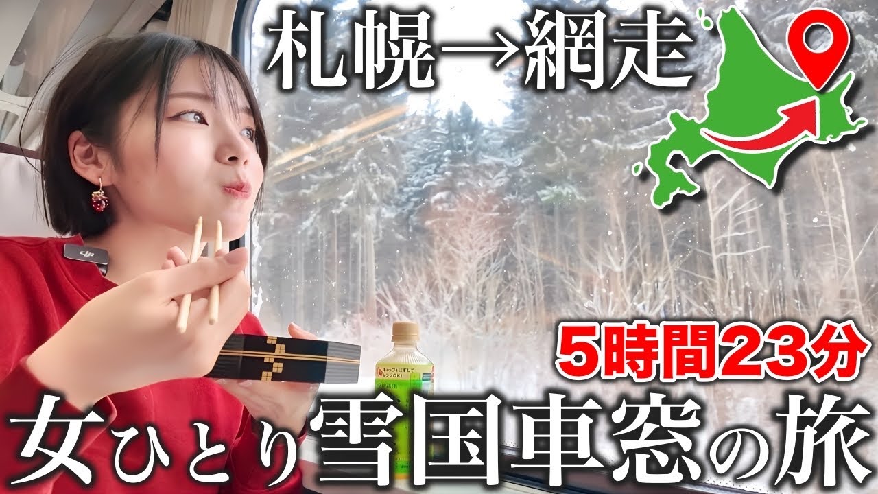 【長距離特急】JR北海道の『特急オホーツク』に乗って札幌→網走へ‼️