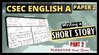 CSEC English A Paper 2: Story Writing (Part 2) || How to PLAN Your Short Story