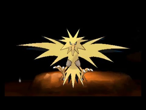 Shiny Articuno, Zapdos & Moltres Pokemon X, Y, Omega Ruby or Alpha