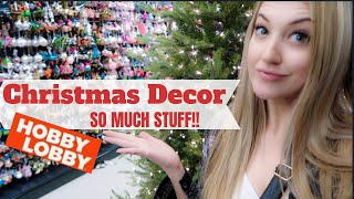 Hobby Lobby Christmas 2019 | Christmas Shopping Shop With Me |  Christmas Decor 2019