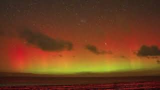 Aurora Australis lights up the Skies - 24th April #newzealand #aurora