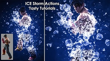 Amazing Ice Storm - Photoshop Actions