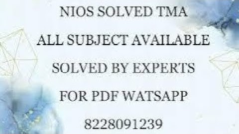 Nios business study 319 tma 2023-24/nios business study solved tma 2023-24/watsapp pdf :- 8228091239