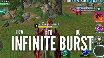 HOW TO DO INFINITE BURST?!?! | DINO TAMERS | PULSE MAGICO