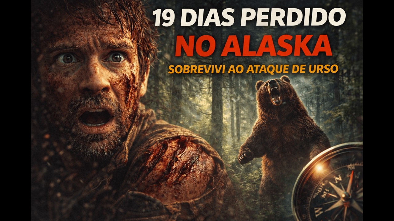 Sobrevivi a um Ataque de Urso e Fiquei Perdido no Alaska por 19 Dias