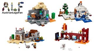 Lego Minecraft 2015 Compilation of all Sets