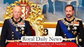 Crown Prince Haakon of Norway Gives an Update on the King's Health | Plus More Royal News