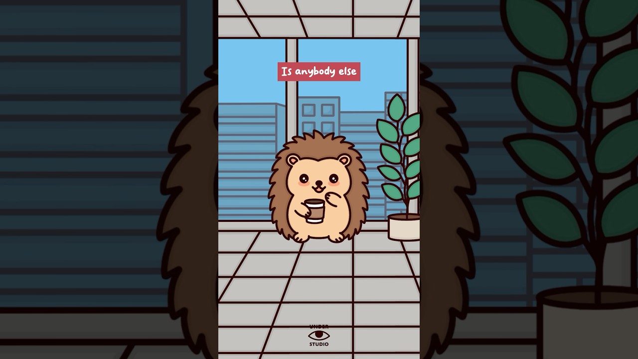 Very Peopley Job 🦔 Hedgie At Work | Office Animation Meme | Original Audio: The Professional Mess