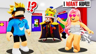 The PRINCESS Had a CRUSH On Me in Roblox BROOKHAVEN RP!!