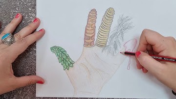 Elements of Art - (Visual texture art activity).